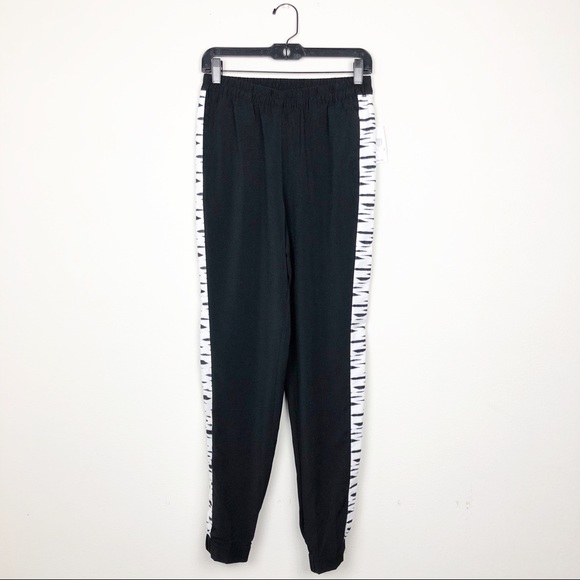 Kensie Pants - Kenzie Animal Print Oversize Jogger Track Pants